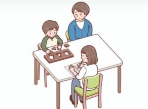 心理判定される子ども